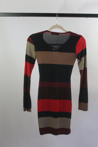Women's Striped Bodycon Size Small