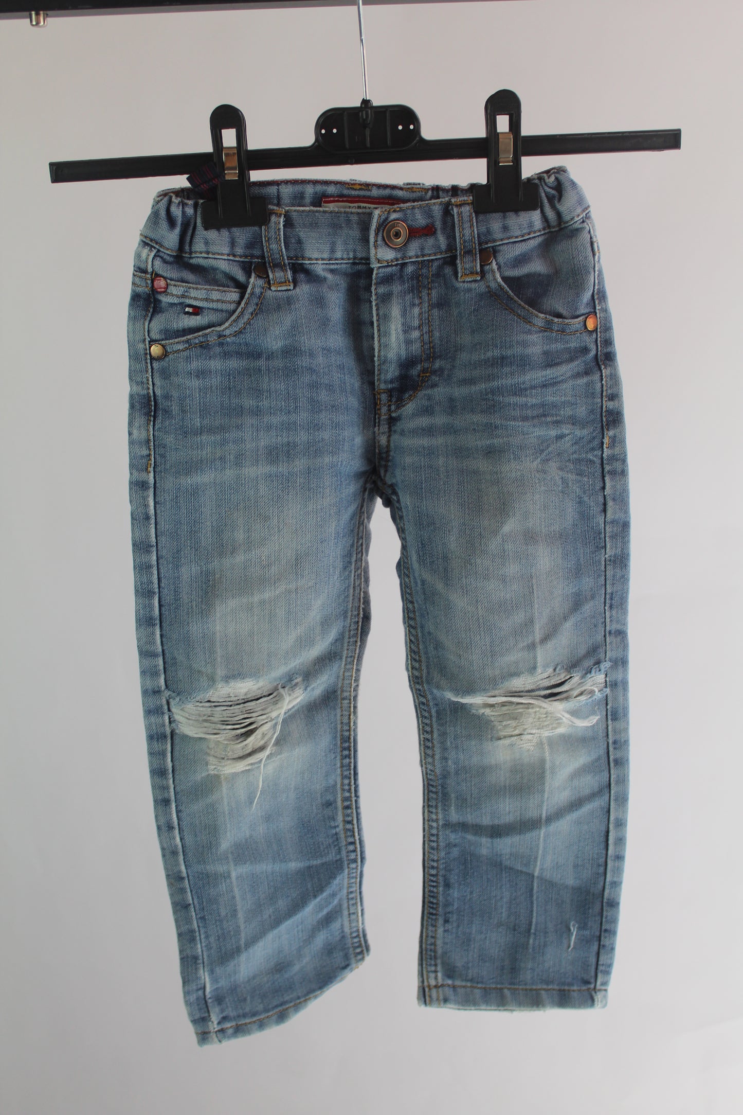 Boys Tommy Hilfiger Light Wash Denim Size 3T