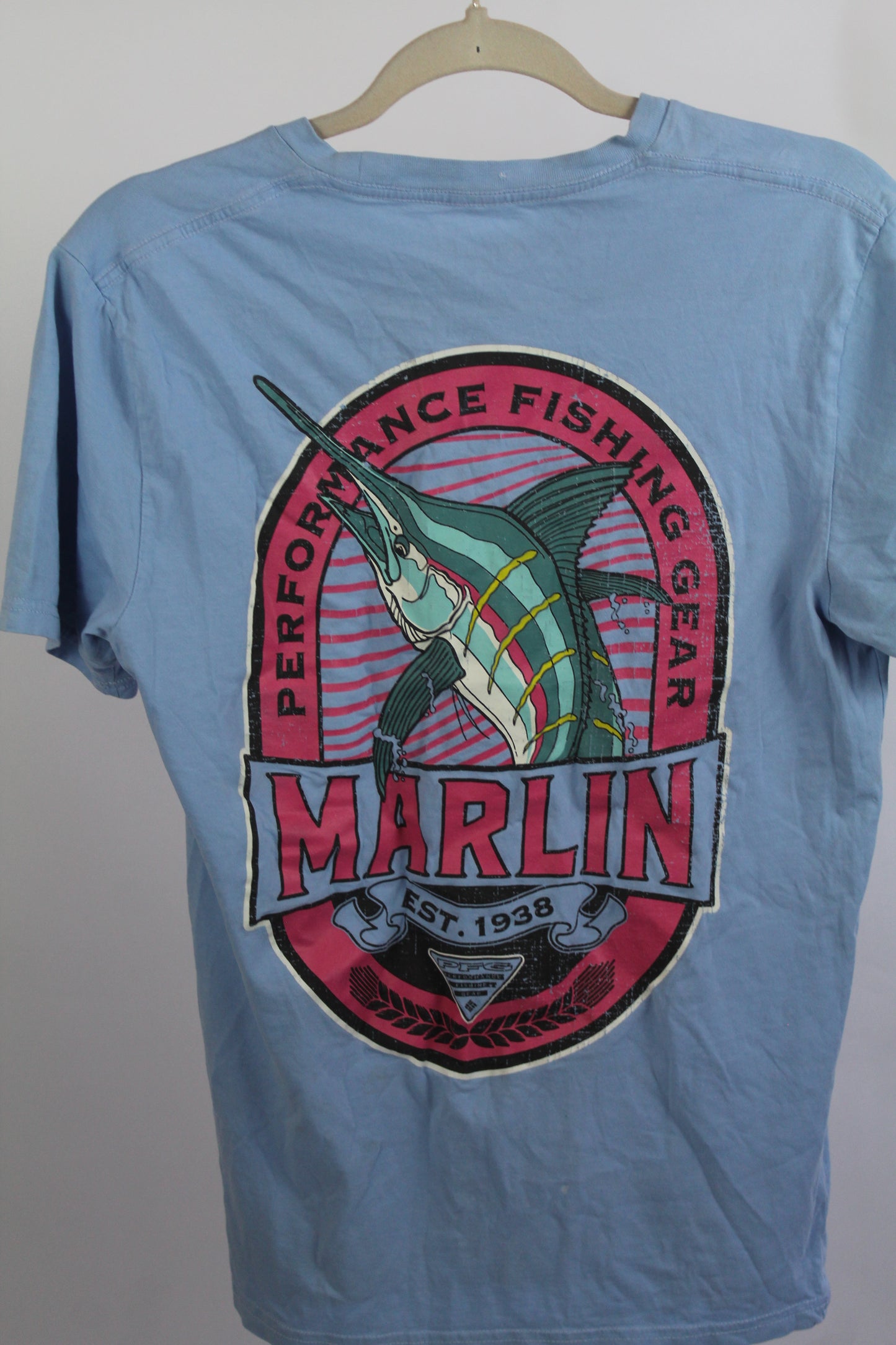 Men's Columbia Blue Top Size Small