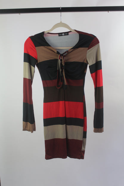 Women's Striped Bodycon Size Small