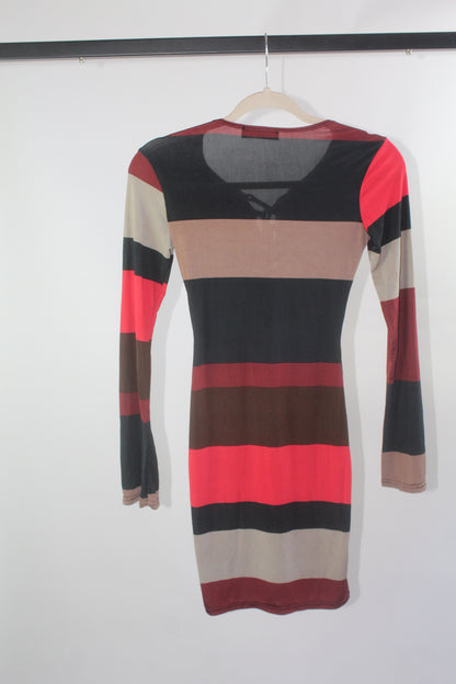 Women's Striped Bodycon Size Small