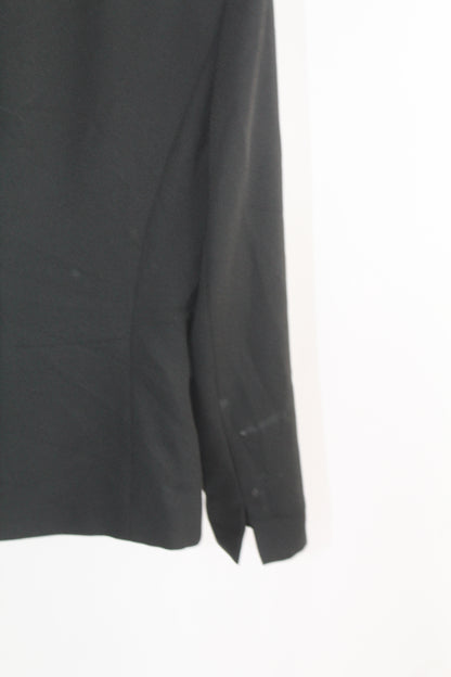 Women's Vintage Black Padded Blazer Rena Rowan Size 8