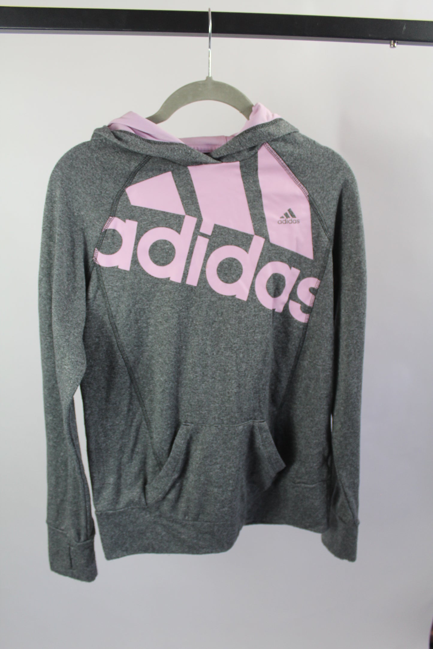 Adidas Grey Women's Hoodie Size Small
