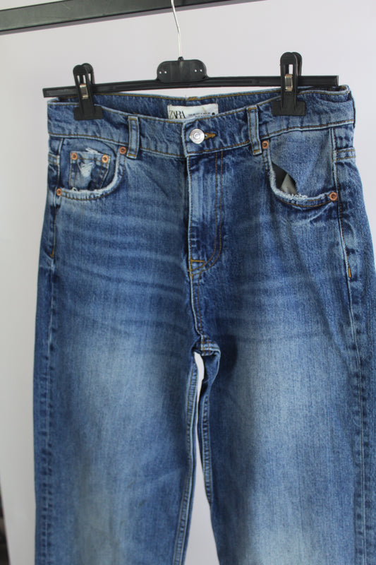 Zara Women's Flared Denim Size 4