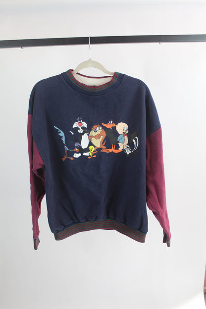 Women's Vintage Looney Toons Sweater Size Large