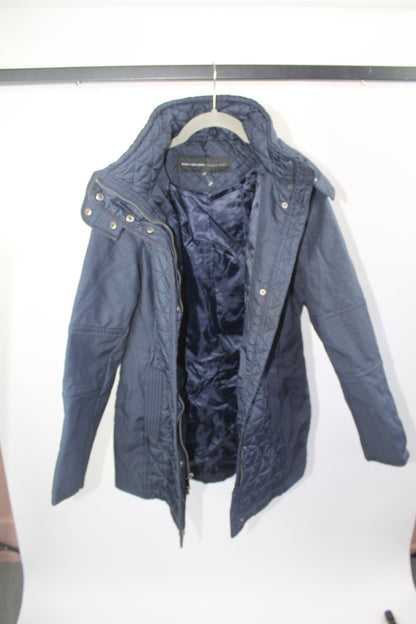 Women's Blue Puffer Jacket Marc Jacobs Size Medium