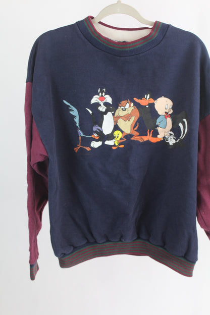 Women's Vintage Looney Toons Sweater Size Large