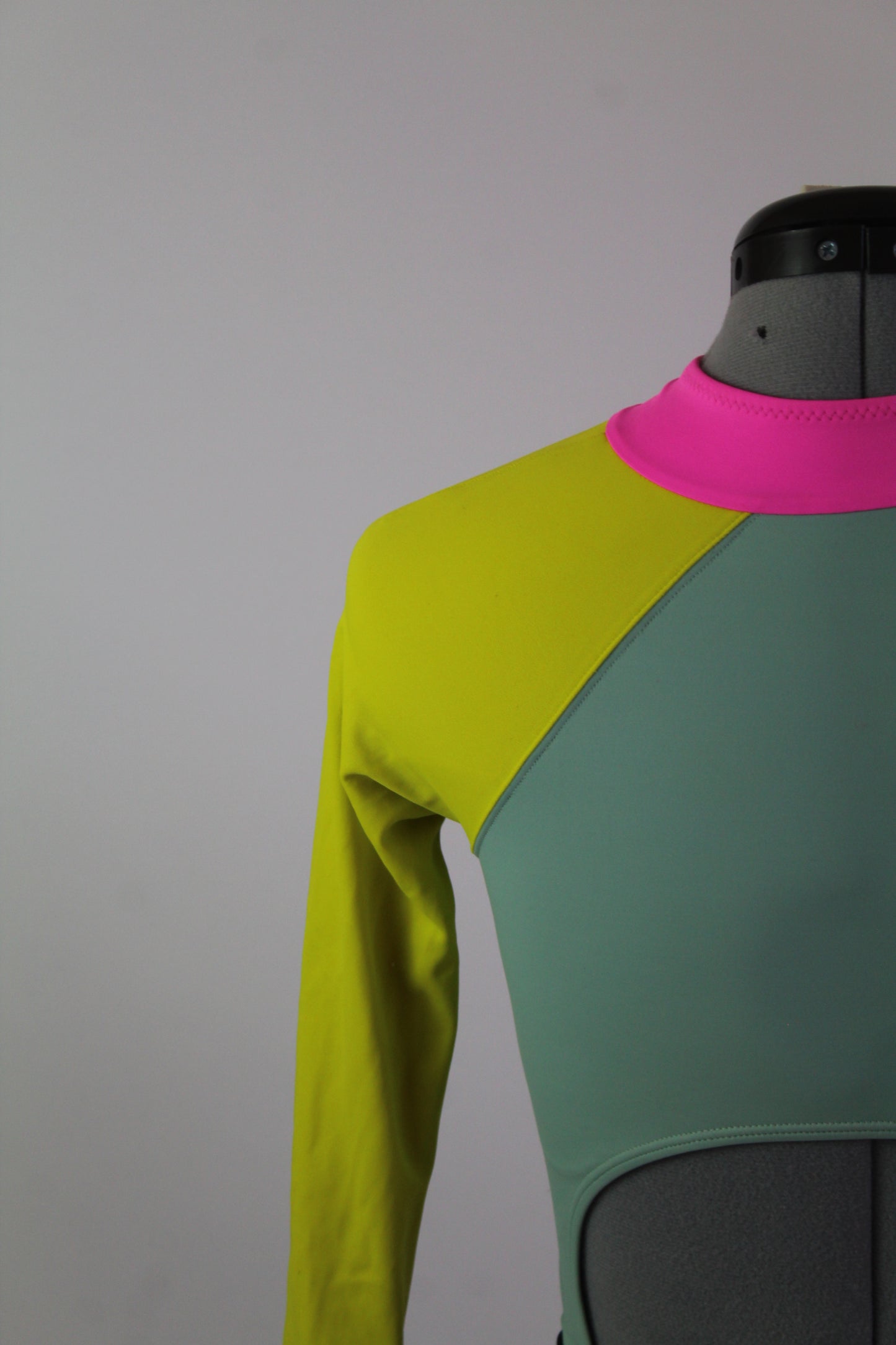 HM One Piece Bathing Suit Block Color Size 6