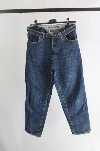 Vintage Women's Land's End Denim Pants Size 6
