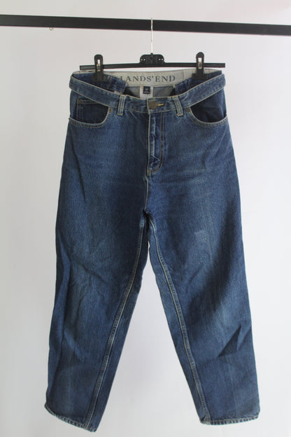 Vintage Women's Land's End Denim Pants Size 6