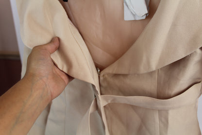 Women's Missguided Tan Blazer Size 0 - NWT