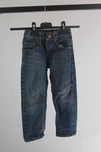Boys Dark Wash Gioberto Jeans Size 4
