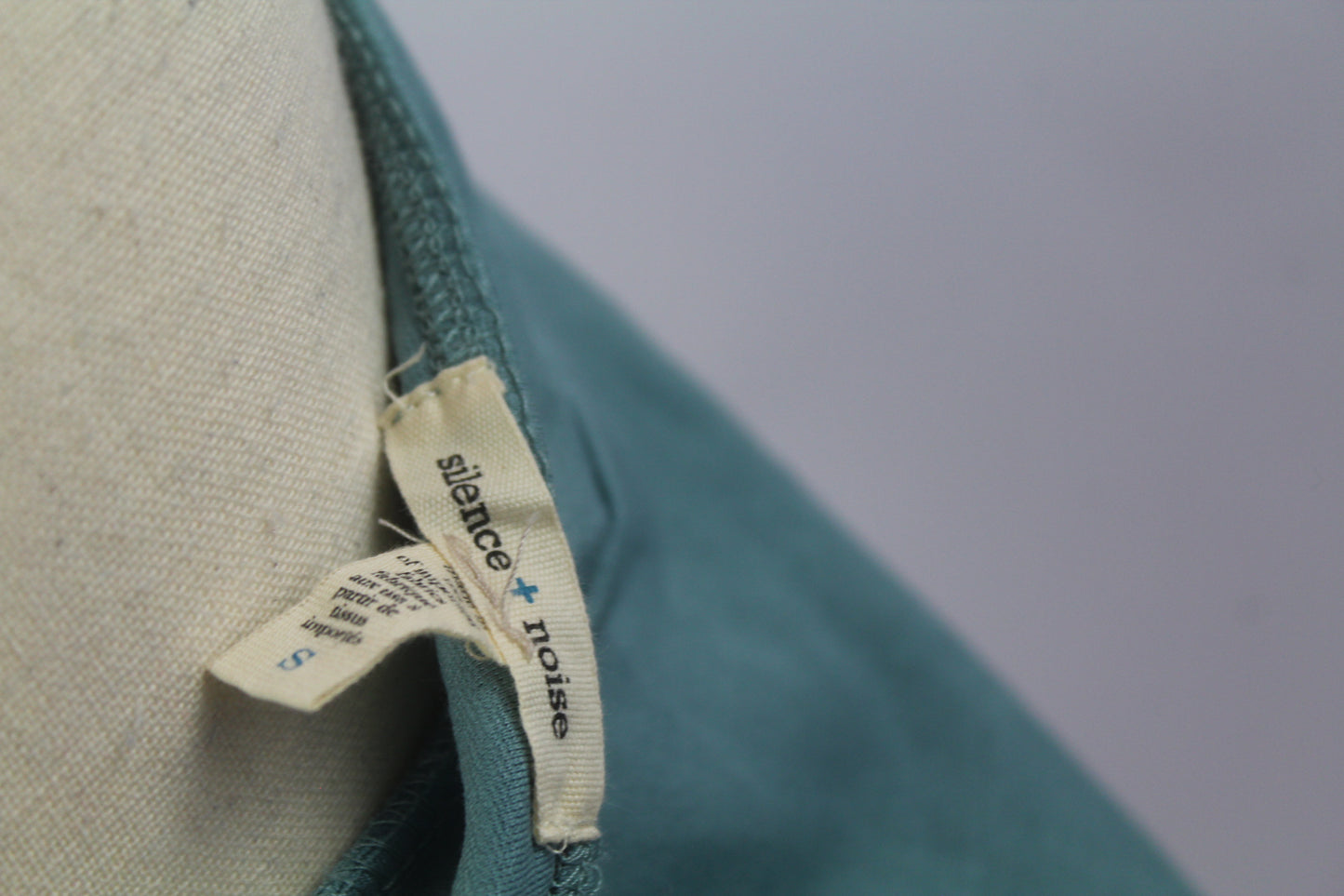 Silence and Noise Blue Mini Dress Size Small