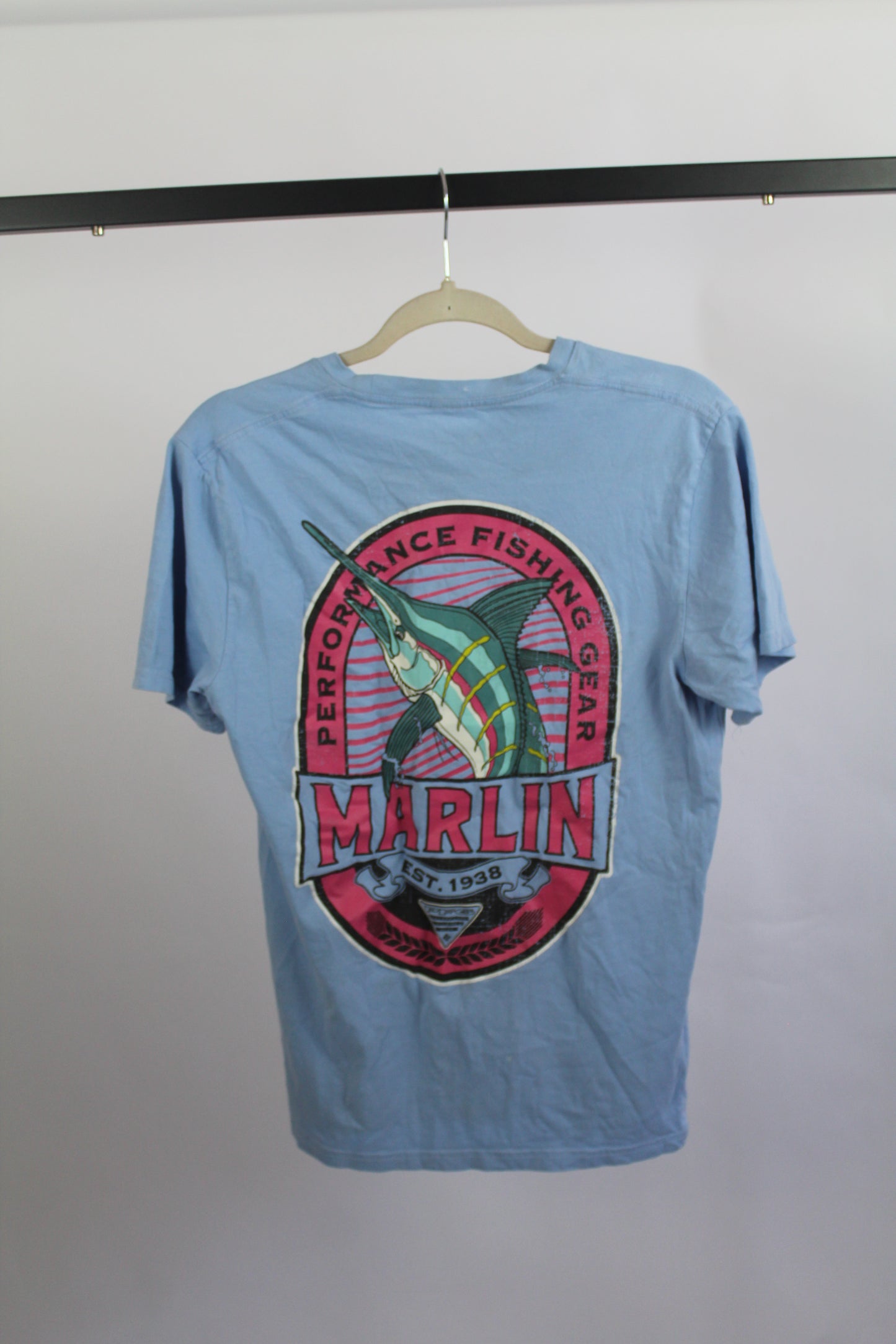 Men's Columbia Blue Top Size Small