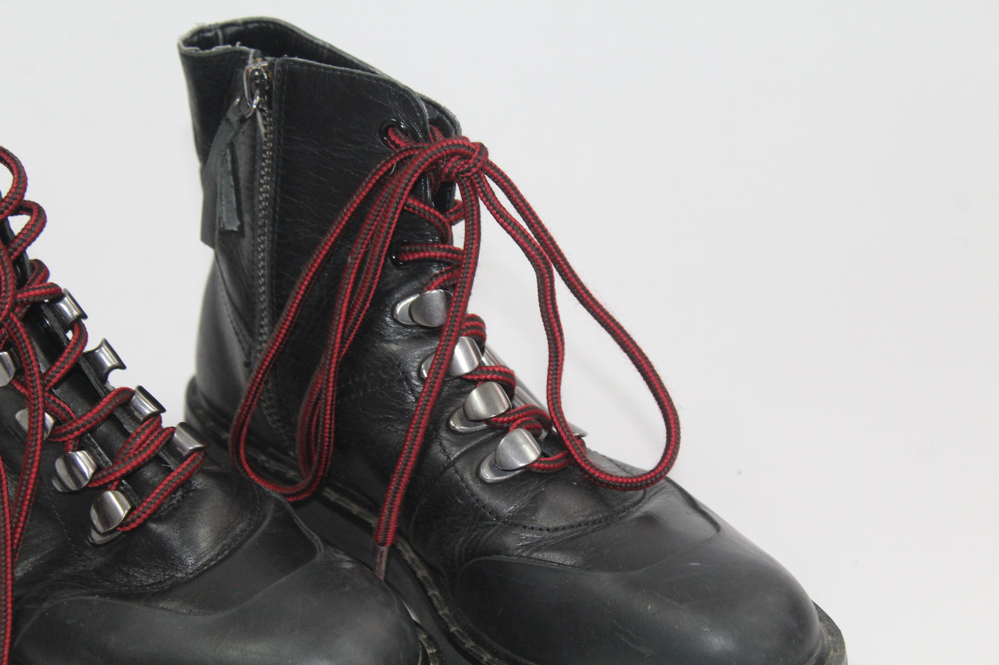Women's Zara Black Combat Boots UK Size 36