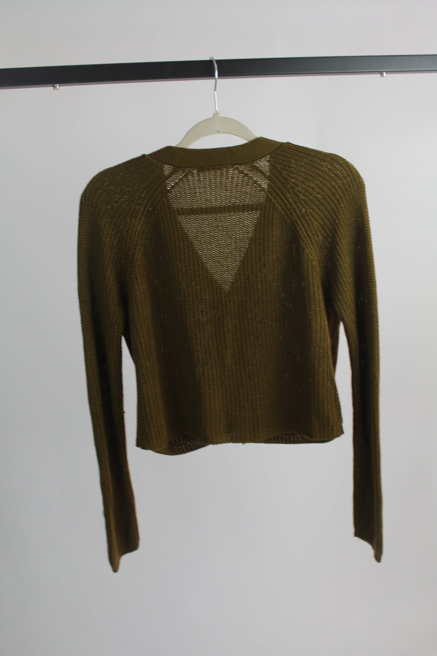 Women's Green Cardigan Size Medium