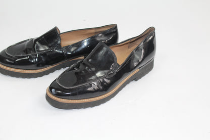 Women's Black Franco Sarto Loafers Size 7