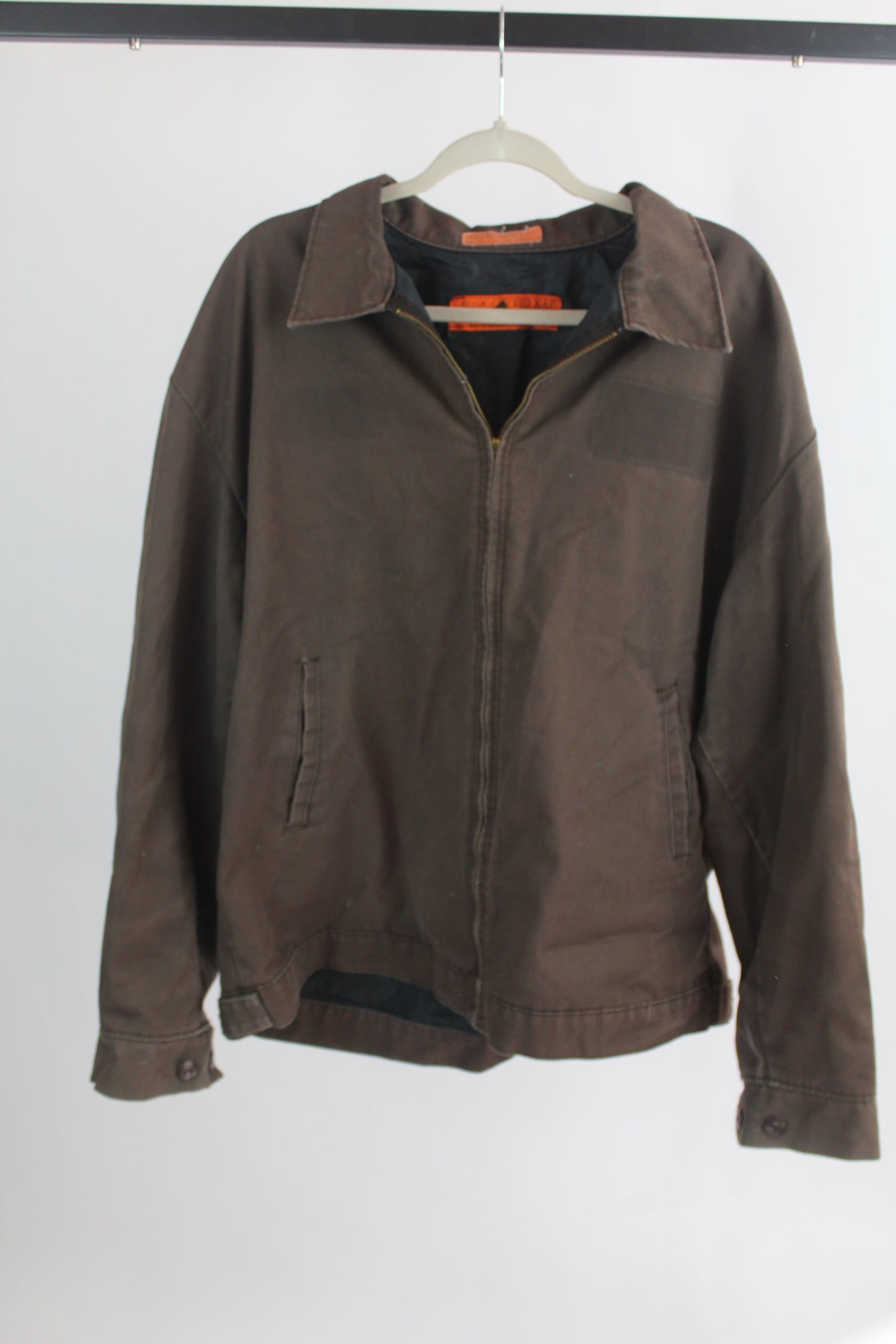 Men's Brown Utility Jacket Size XL