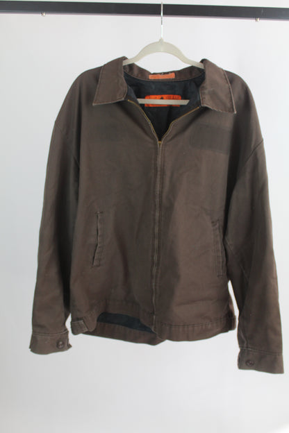 Men's Brown Utility Jacket Size XL