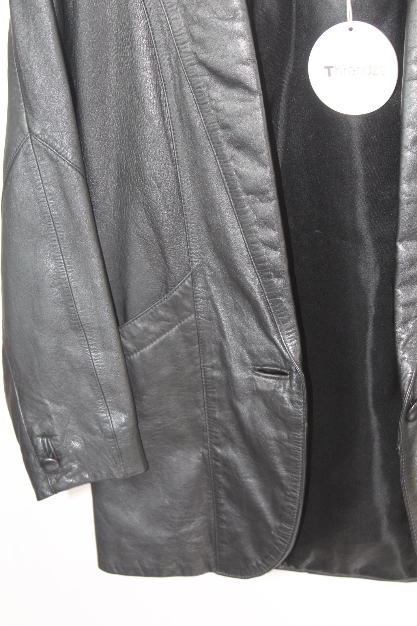 Women's Byrnes and Blaker Vintage Leather Blazer Size XS
