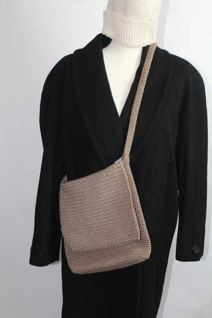 Women’s The Sak Tan Hand-Crocheted Shoulder Bag – One Size