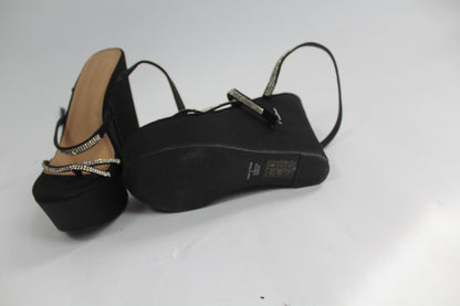 Women's Black Asos Formal Wedges Size 4 - Sold As Is
