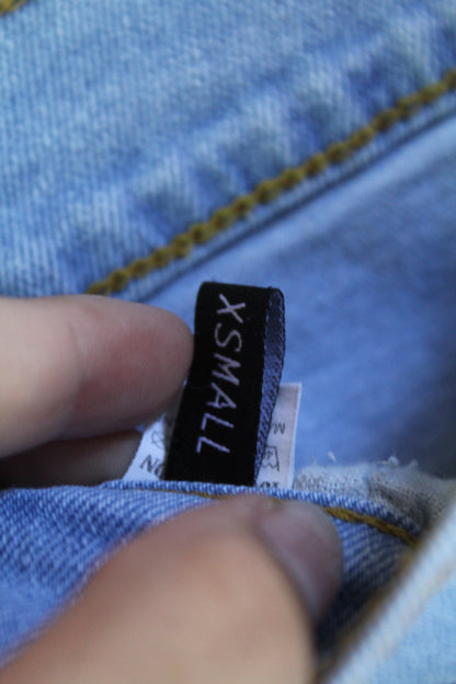 G.V.B.D. Denim Light Wash Pencil Skirt Women's Size XS