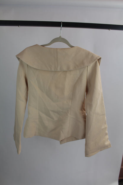 Women's Missguided Tan Blazer Size 0 - NWT