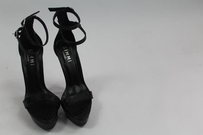 Women's Black Simmi London Heels Size 4 US 8.5