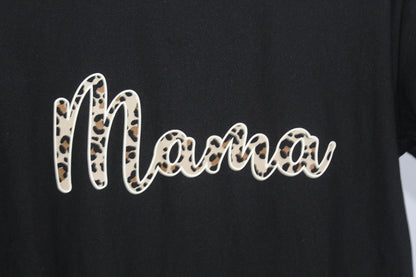 Women's Maternity Wear Cheetah Patterned T-Shirt Size Medium