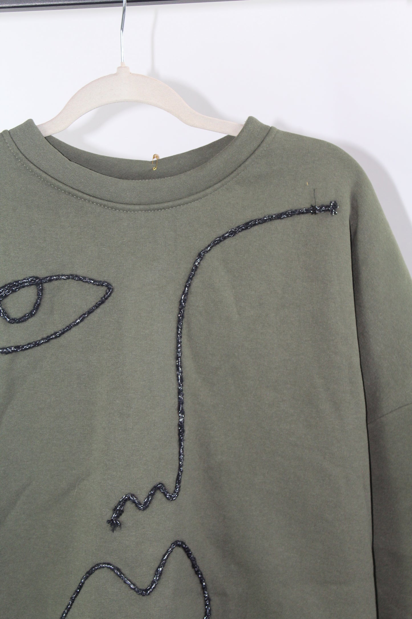 Women's Olive Green Sweater NWT One Size