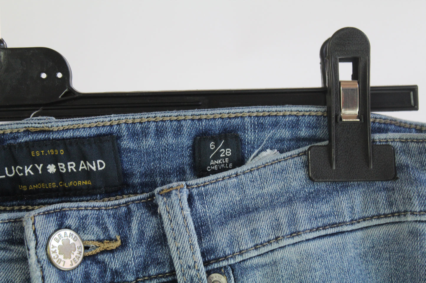 Lucky Brand Ava Skinny Light Wash Ankle Jeans Women's Size 6/28