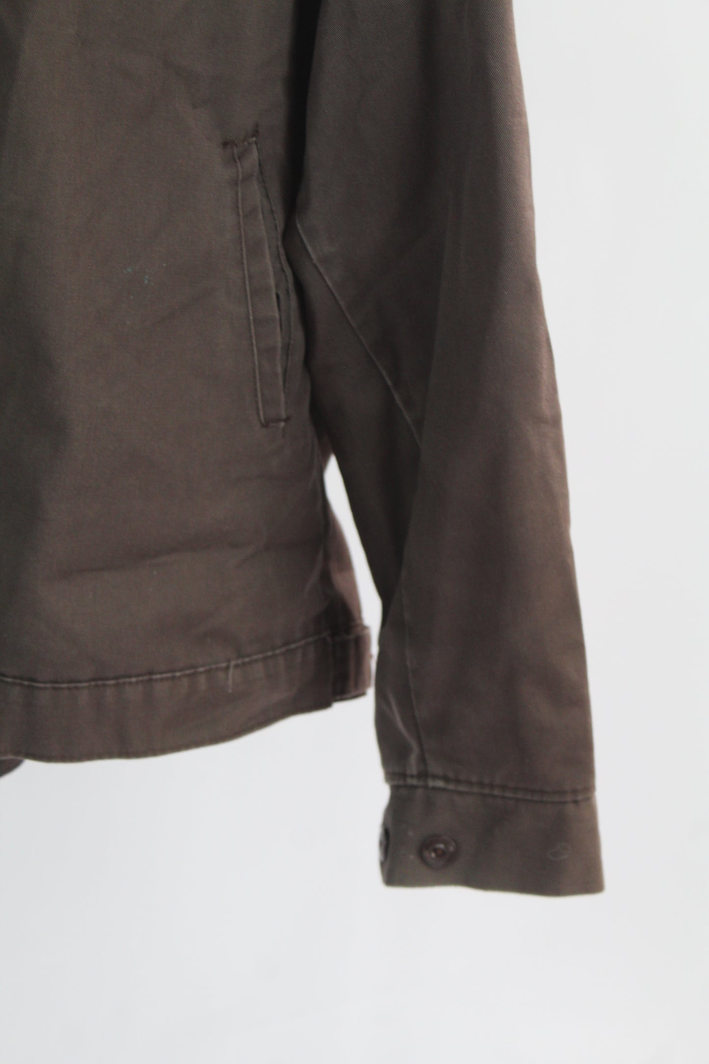 Men's Brown Utility Jacket Size XL