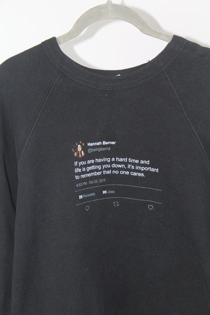 Women's Black Sweater Size Large