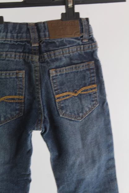 Boys Dark Wash Gioberto Jeans Size 4