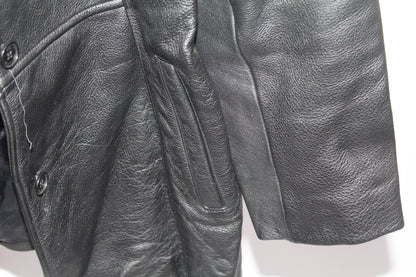 Women's Kenneth Cole Reaction Vintage Leather Jacket Size Large