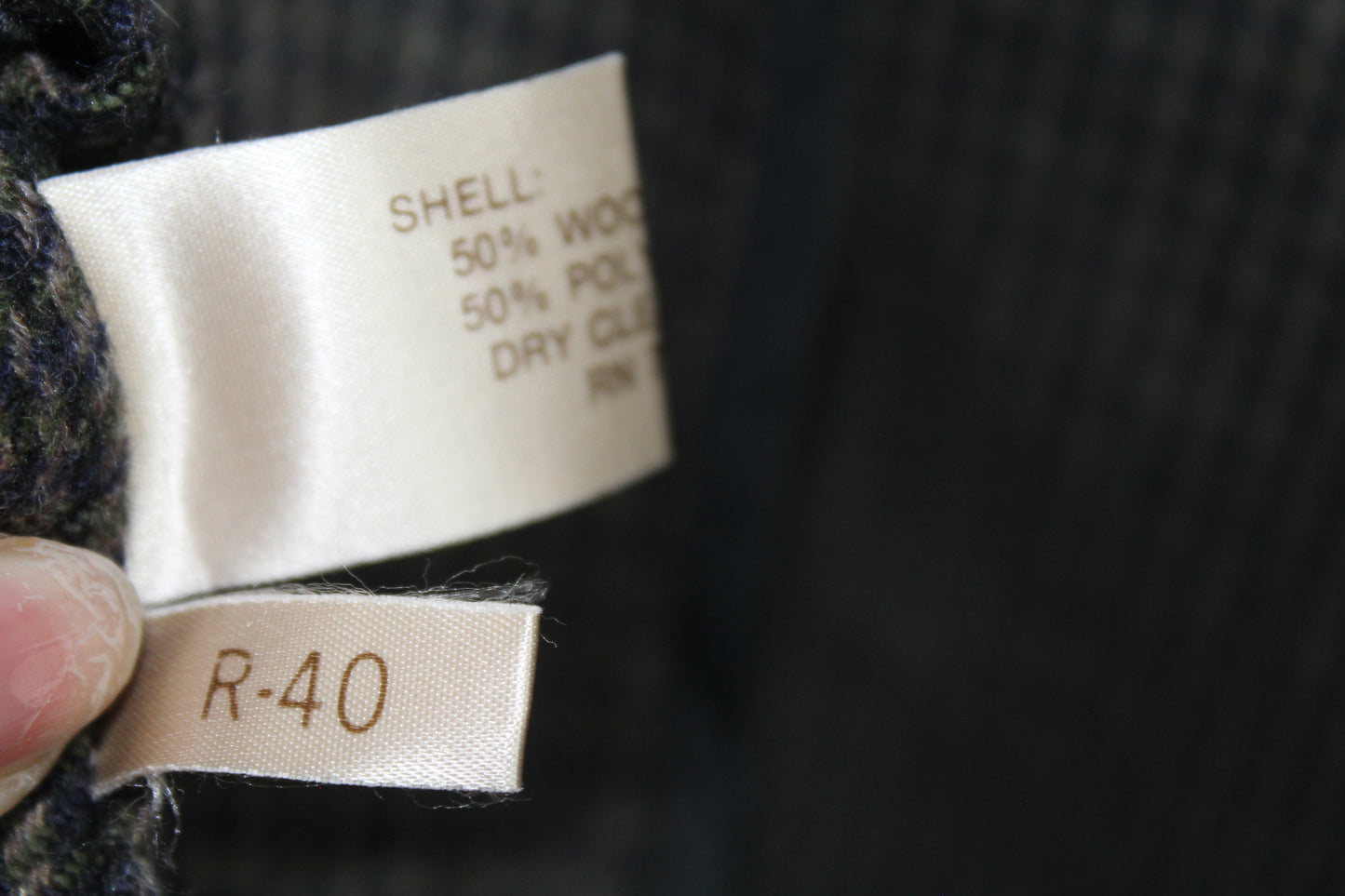 Women's Vintage Robe Style Cardigan Size Medium