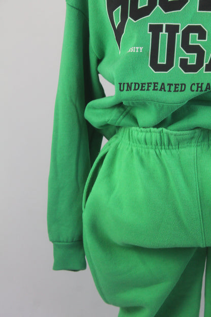 Green Refuge Women's Lounge Set Size Medium