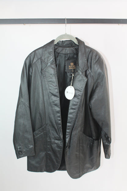 Women's Byrnes and Blaker Vintage Leather Blazer Size XS