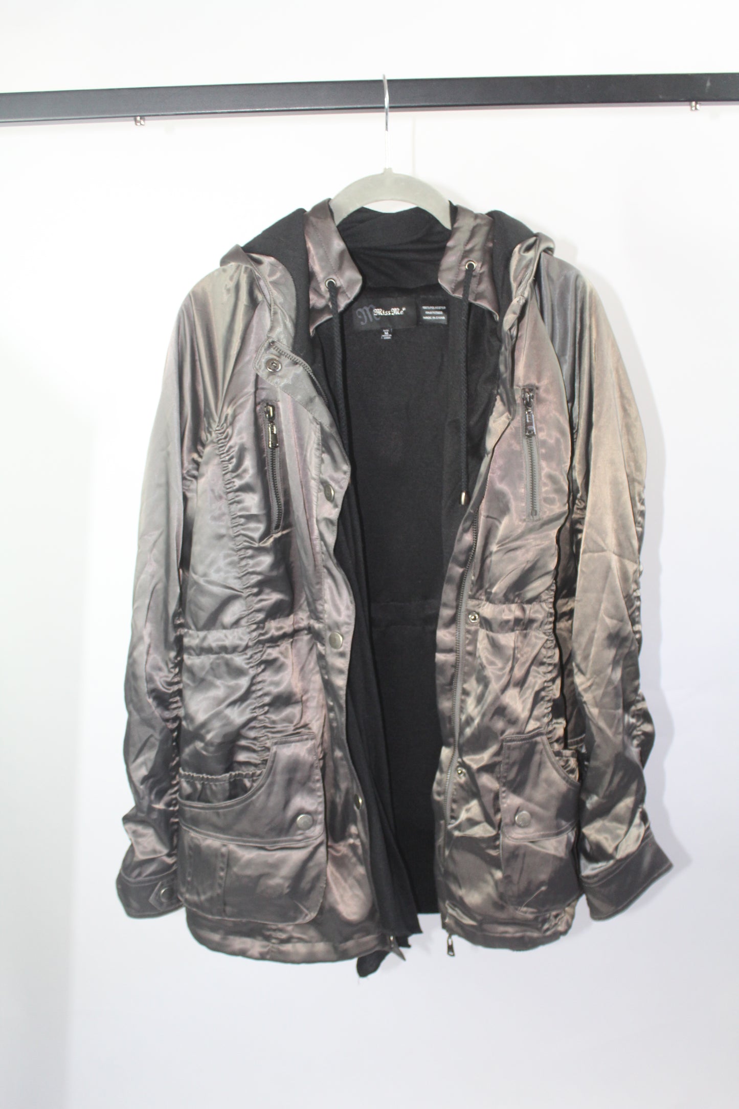 Women's Miss Me Silver Size Medium