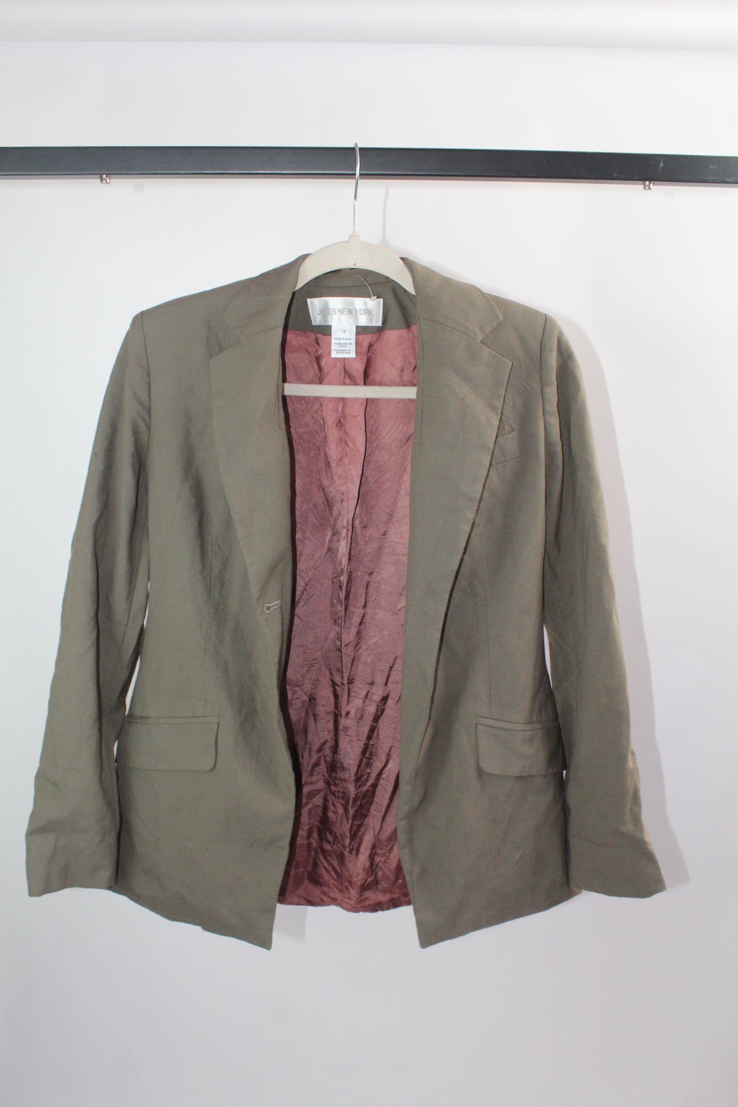 Women's Vintage Jones New York Blazer Size 4
