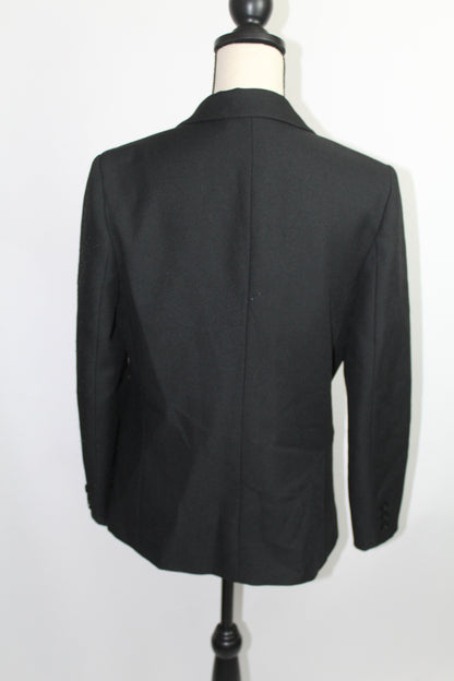 Women's Vintage Black Blazer Haberdashery by Personal Size 8