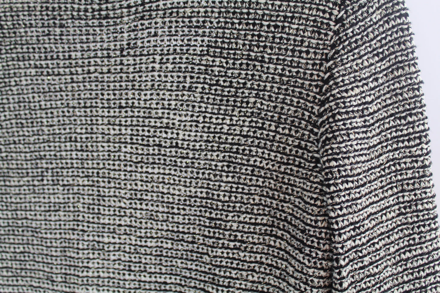 Apt 9 Black and White Cardigan Size Medium