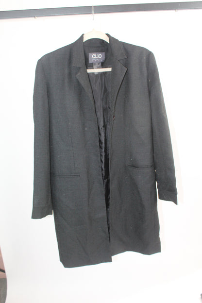 Women's Black Vintage Suit Blazer Size 6