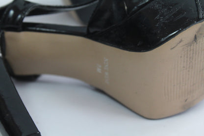 Women's Black Nine West Heels Size 7.5