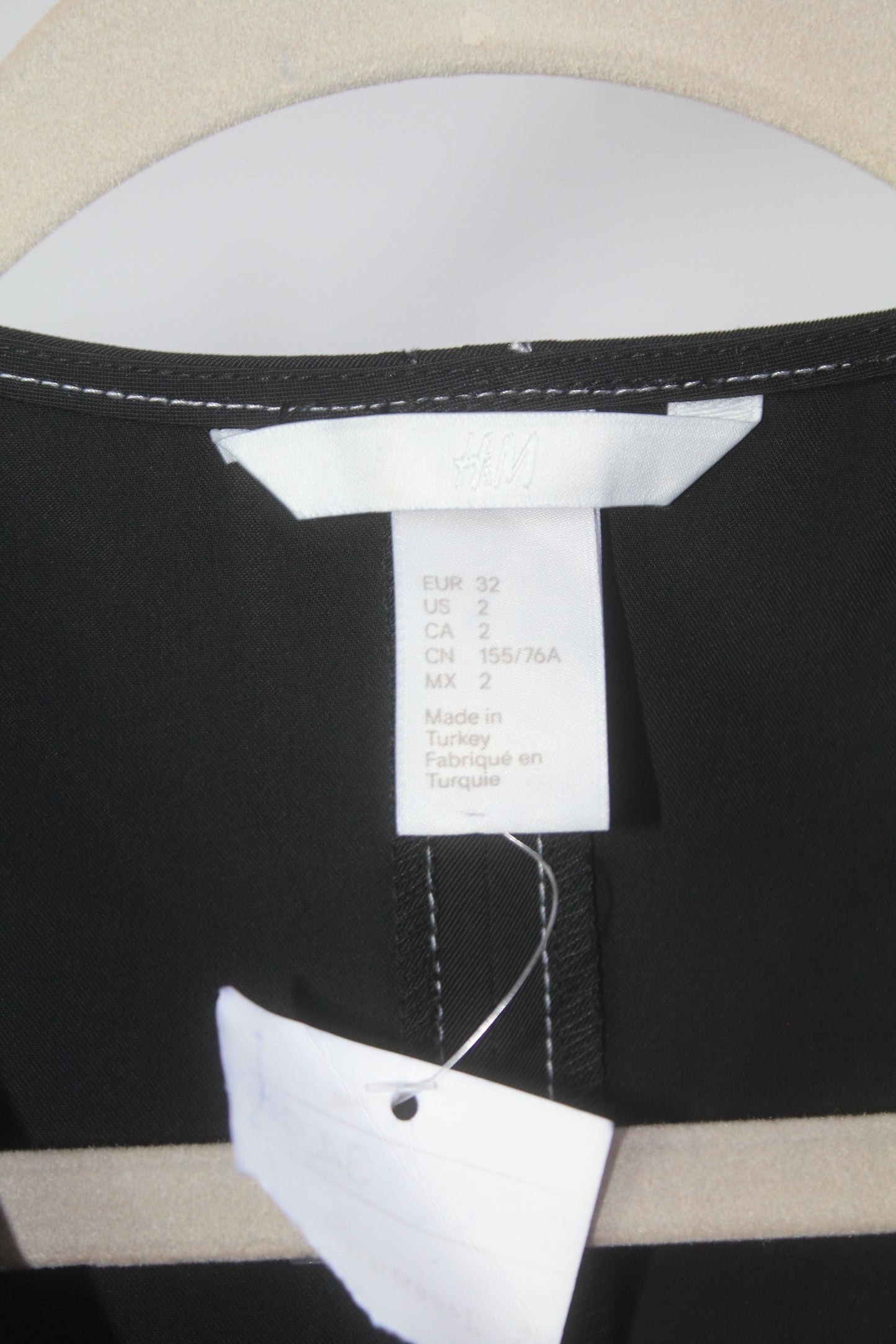 H&M Black Open Chest Top – Sizes Vary