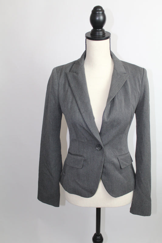 Women’s Express Grey Tailored Blazer – Size 0