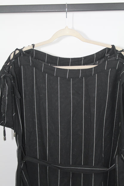 Women's Moon River Black/White Dress Size Large