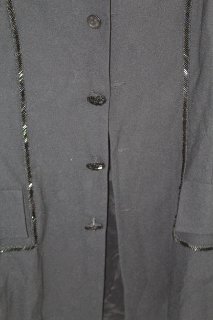 Women's Vintage Black Suit Top Size 18