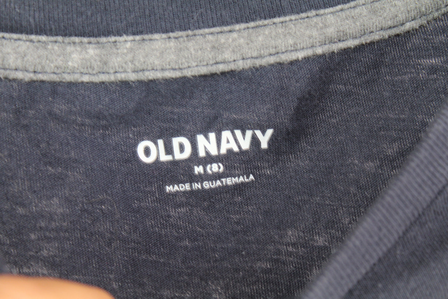Boys Old Navy Blue T-Shirt Size 8
